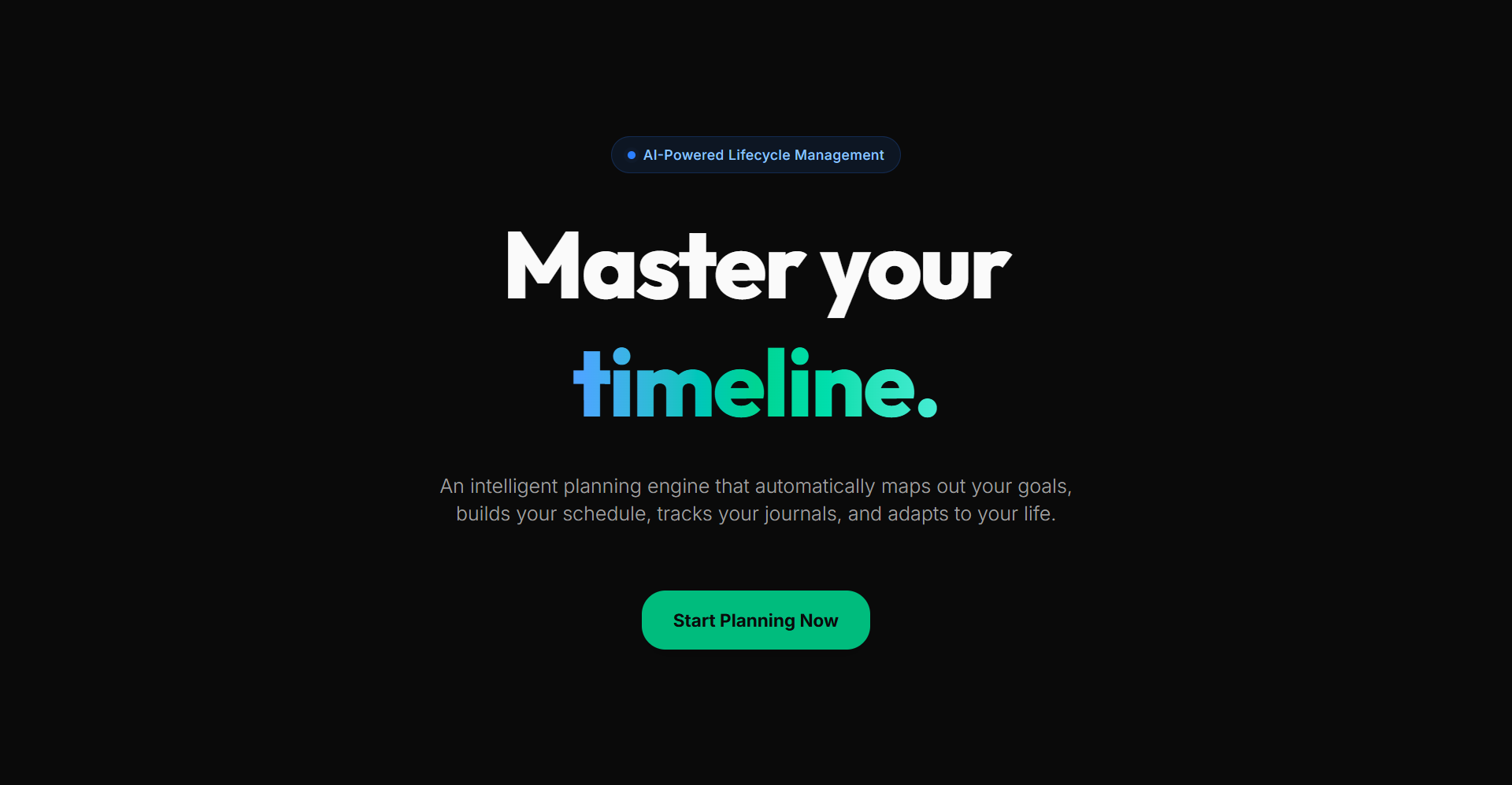 Life Planner AI
